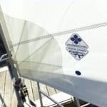 Zoom sur le point d'amure d'un génois enrouleur classique réalisé par Technique Voile