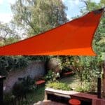 Voile d'ombrage Meltem orange - Technique voile