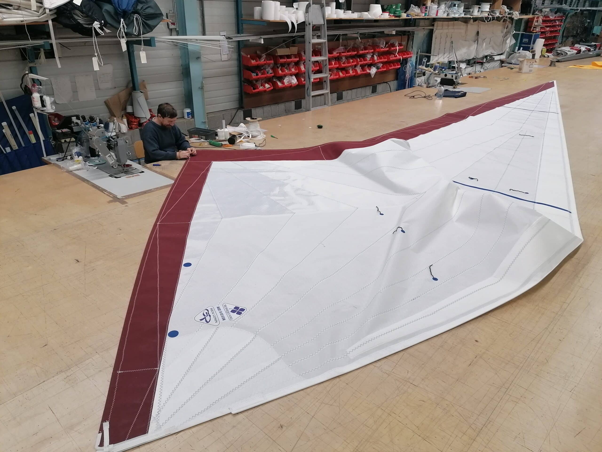 Voile de bateau sur mesure - Technique Voile