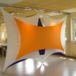 Cloisons textiles intérieures sur mesure pour des locaux professionnels