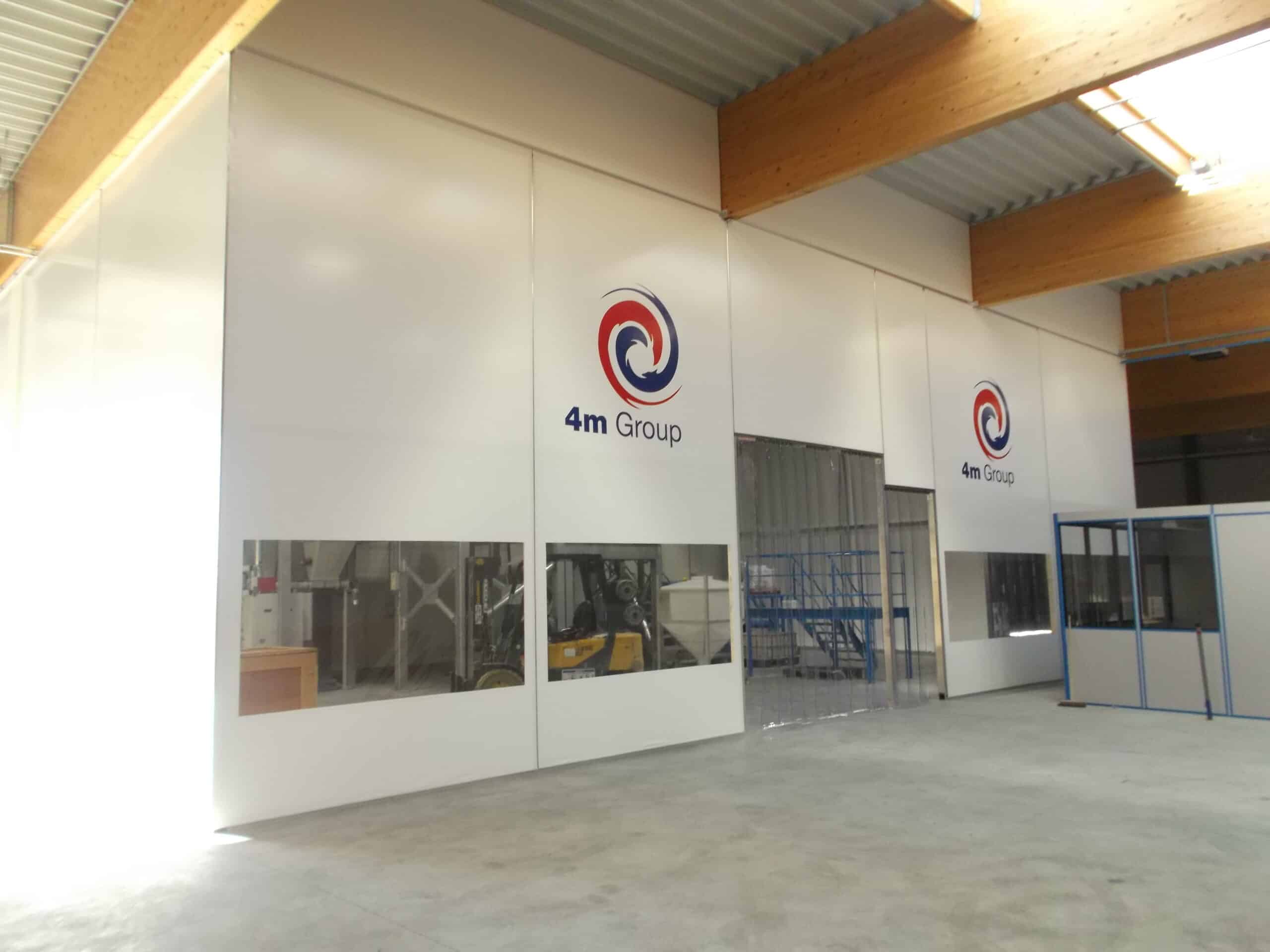 Cloisons textiles sur mesure pour les professionnels