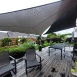 Protection d'une terrasse en région Liègeoise