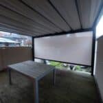 Espace cocoon grâce à un Ziptrak et pergola Beach