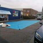 Lavage voile préparatifs