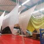 Séchage de voile avant hivernage